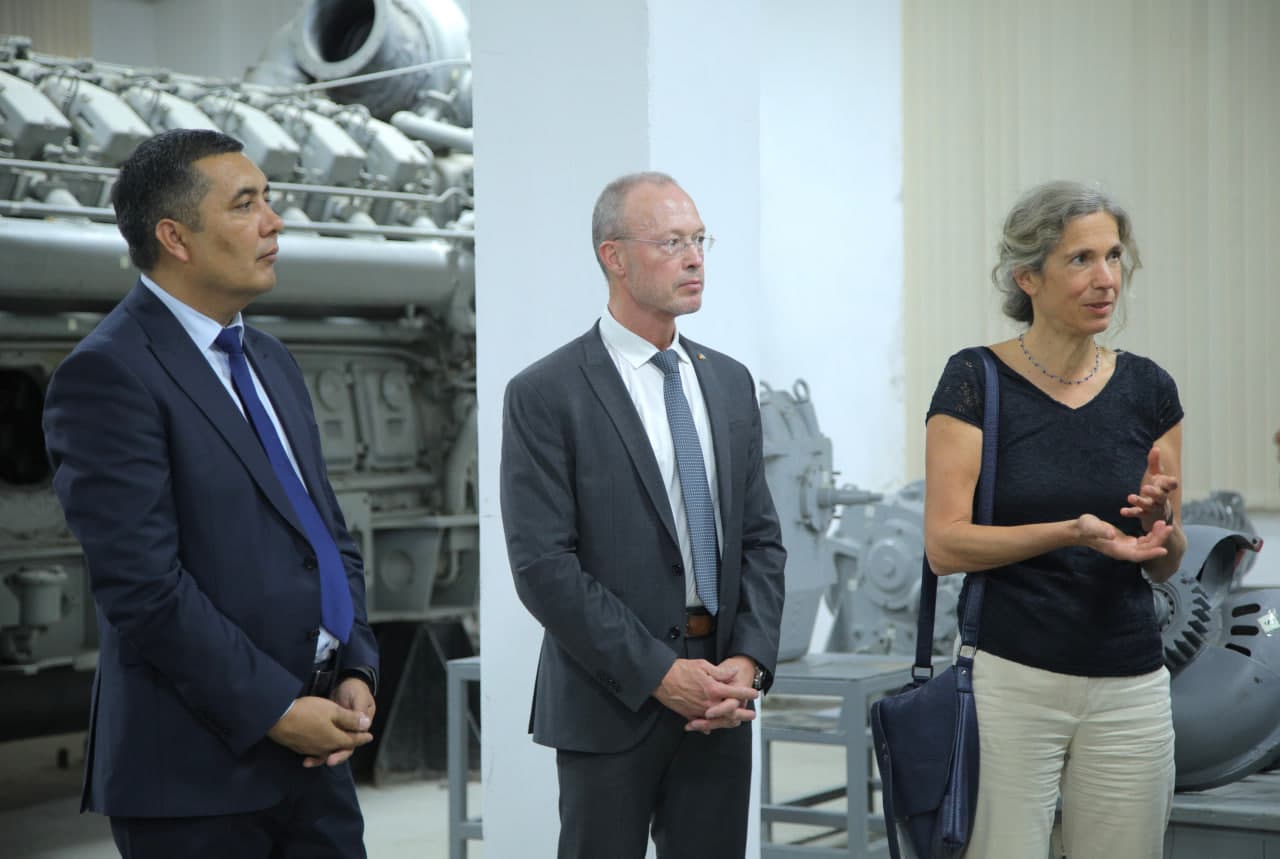 Руководители немецких партнерских организаций посетили профессиональные учебные заведения Ташкента