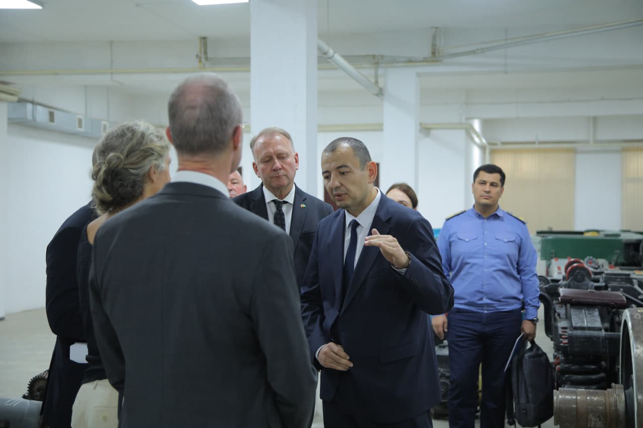 Руководители немецких партнерских организаций посетили профессиональные учебные заведения Ташкента