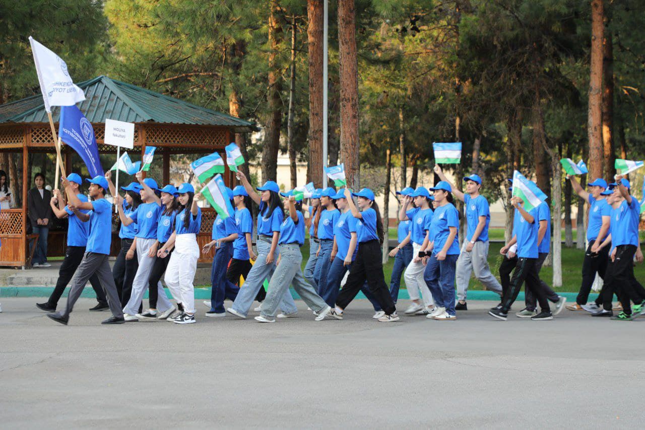 ТДИУда "Талабалар лигаси" спорт мусобақаларининг очилиш маросими бўлиб ўтди