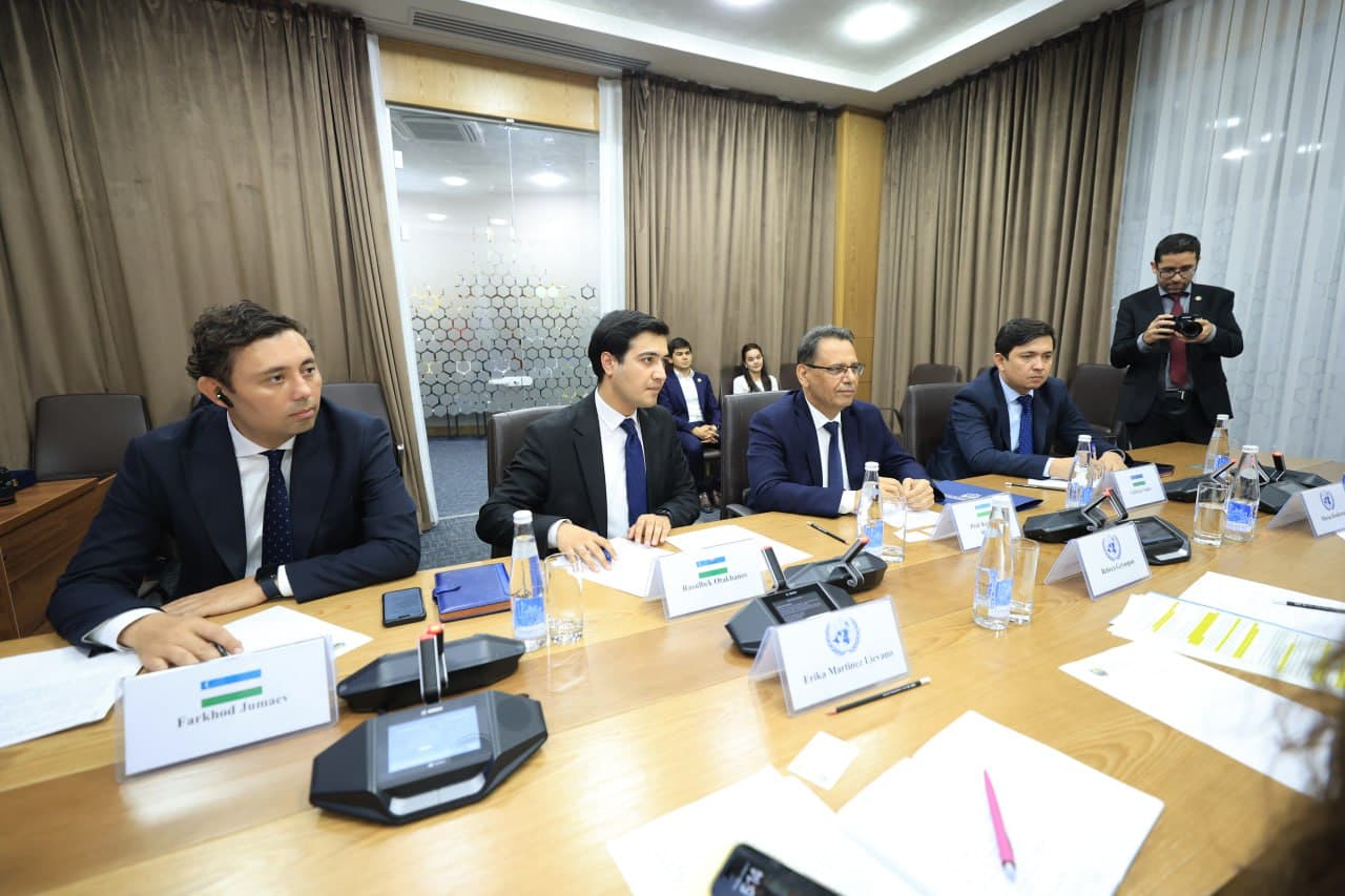 3 октябр куни Олий таълим, фан ва инновациялар вазири Қўнғиротбой Шарипов БМТнинг Савдо ва тараққиёт конференцияси (УНCТАД) Бош котиби Ребека Гринспан билан учрашув ўтказди.