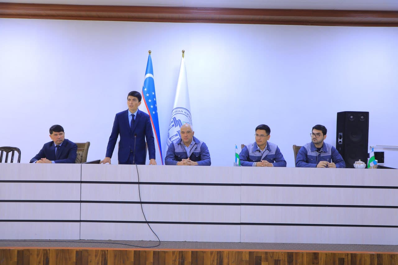 “Uz-Koram Kompani” korxonasi bilan dual ta'limni tashkil etish bo‘yicha kelishuvga erishildi
