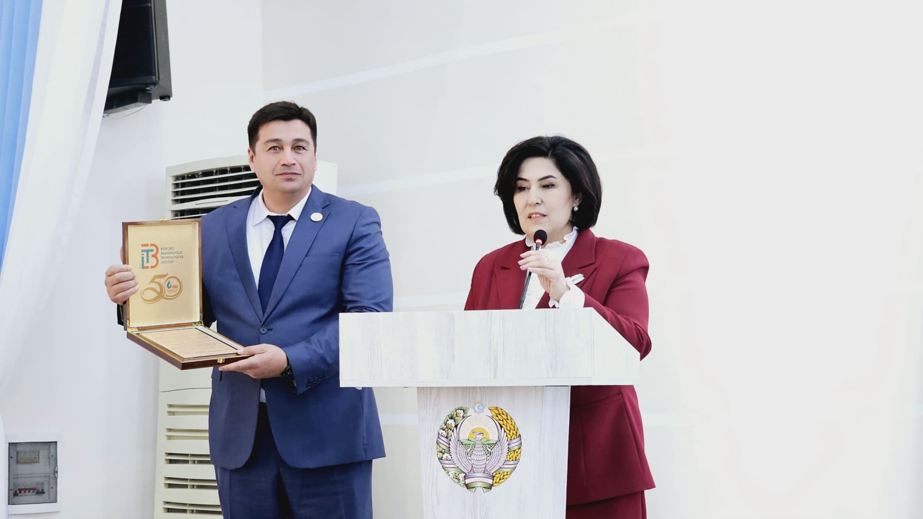 Buxoro neft va gaz sanoati kolleji 50 yoshda