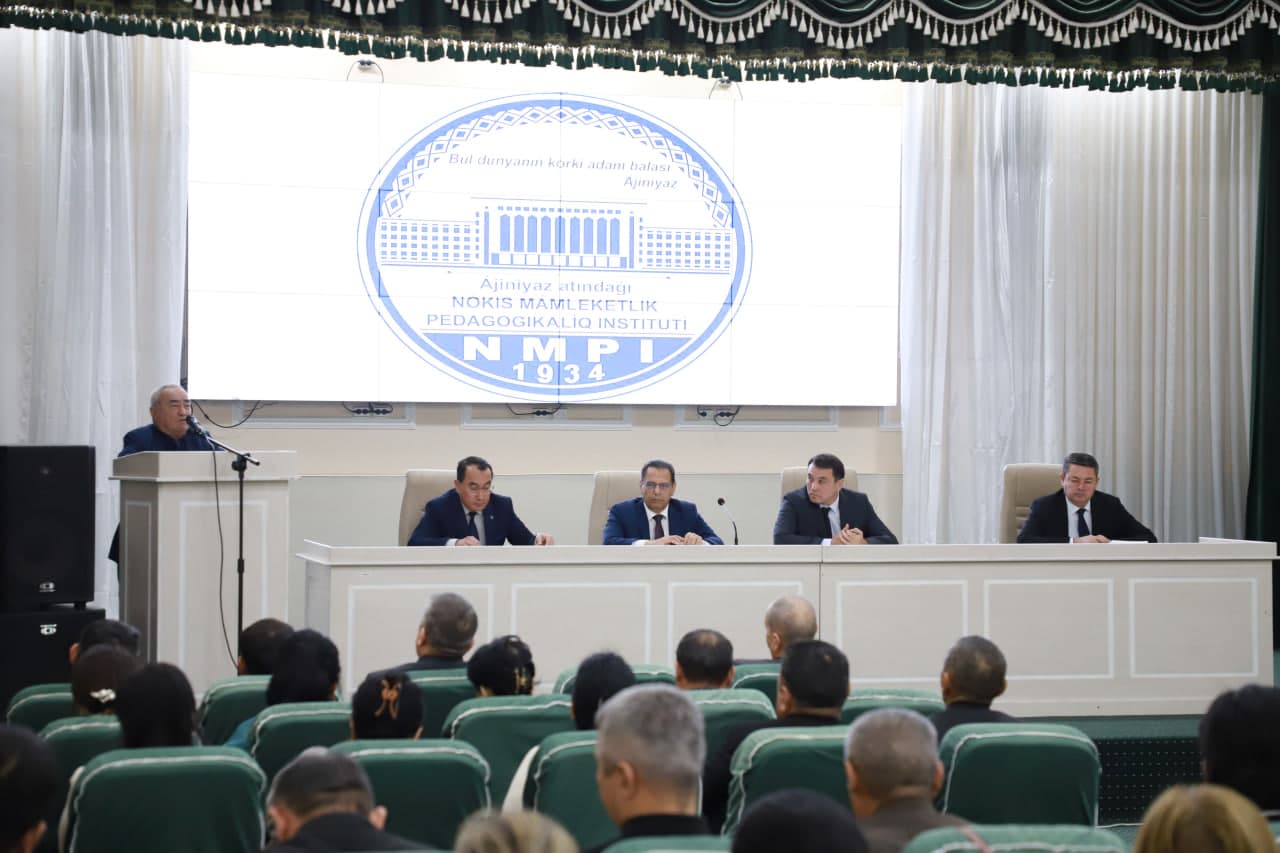 Nukus davlat pedagogika instituti rektori hamda o‘quv ishlari bo‘yicha prorektori tayinlandi