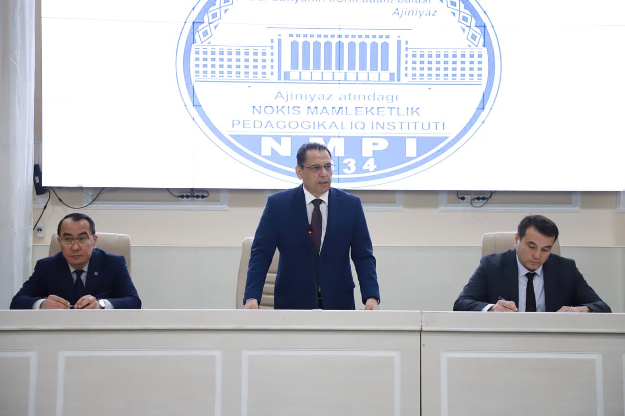 Nukus davlat pedagogika instituti rektori hamda o‘quv ishlari bo‘yicha prorektori tayinlandi