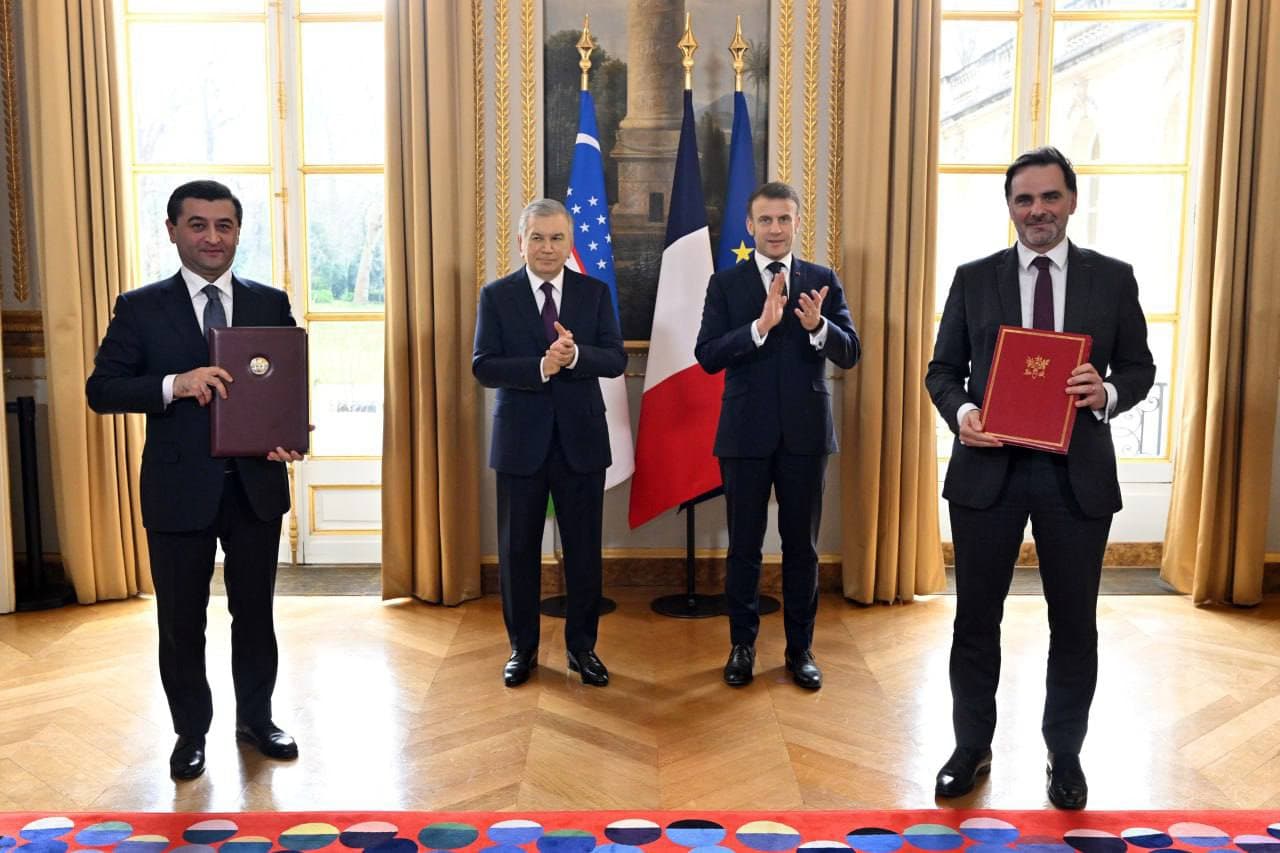 O‘zbekiston-Fransiya universitetini tashkil etish to‘g‘risida hukumatlararo bitim imzolandi