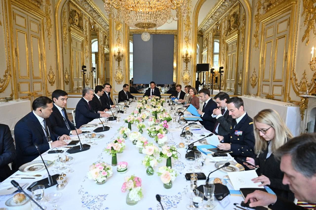 O‘zbekiston va Fransiya yetakchilari ikki tomonlama munosabatlarni strategik sheriklik darajasiga olib chiqdilar