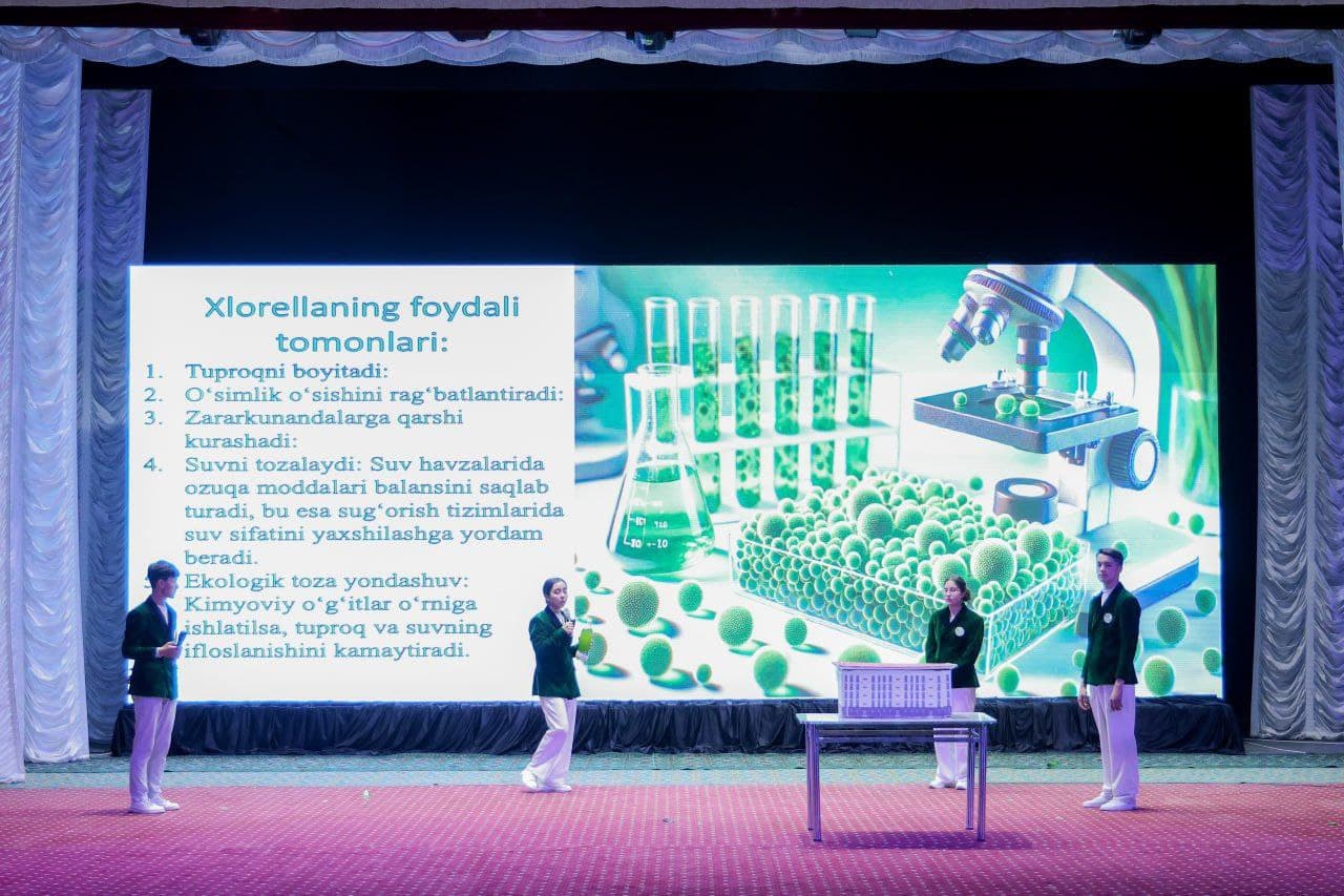 Ekologiya sohasida respublika tanlovi g‘oliblari aniqlandi