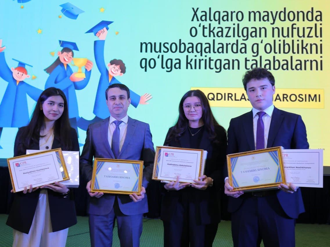 TDYU talabalari xalqaro musobaqalarda tarixiy natijalarga erishmoqda