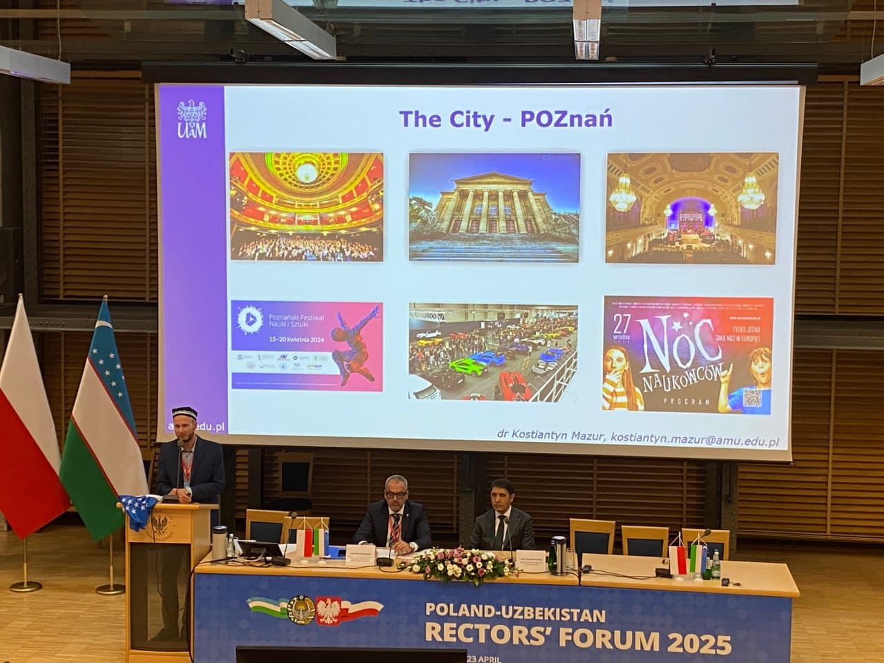 Polsha va Oʻzbekiston oliy taʼlim muassasalari rektorlari II forumi yalpi yig‘ilish va sessiyalar bilan davom etdi