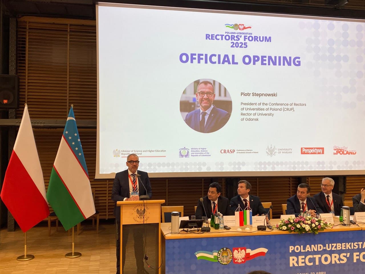 Varshavada O‘zbekiston va Polsha rektorlarining II forumi o‘tkazilmoqda