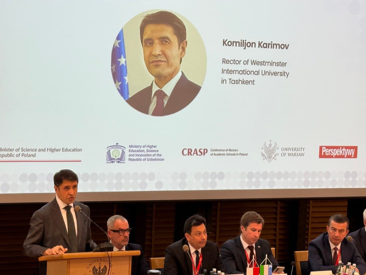 Varshavada O‘zbekiston va Polsha rektorlarining II forumi o‘tkazilmoqda