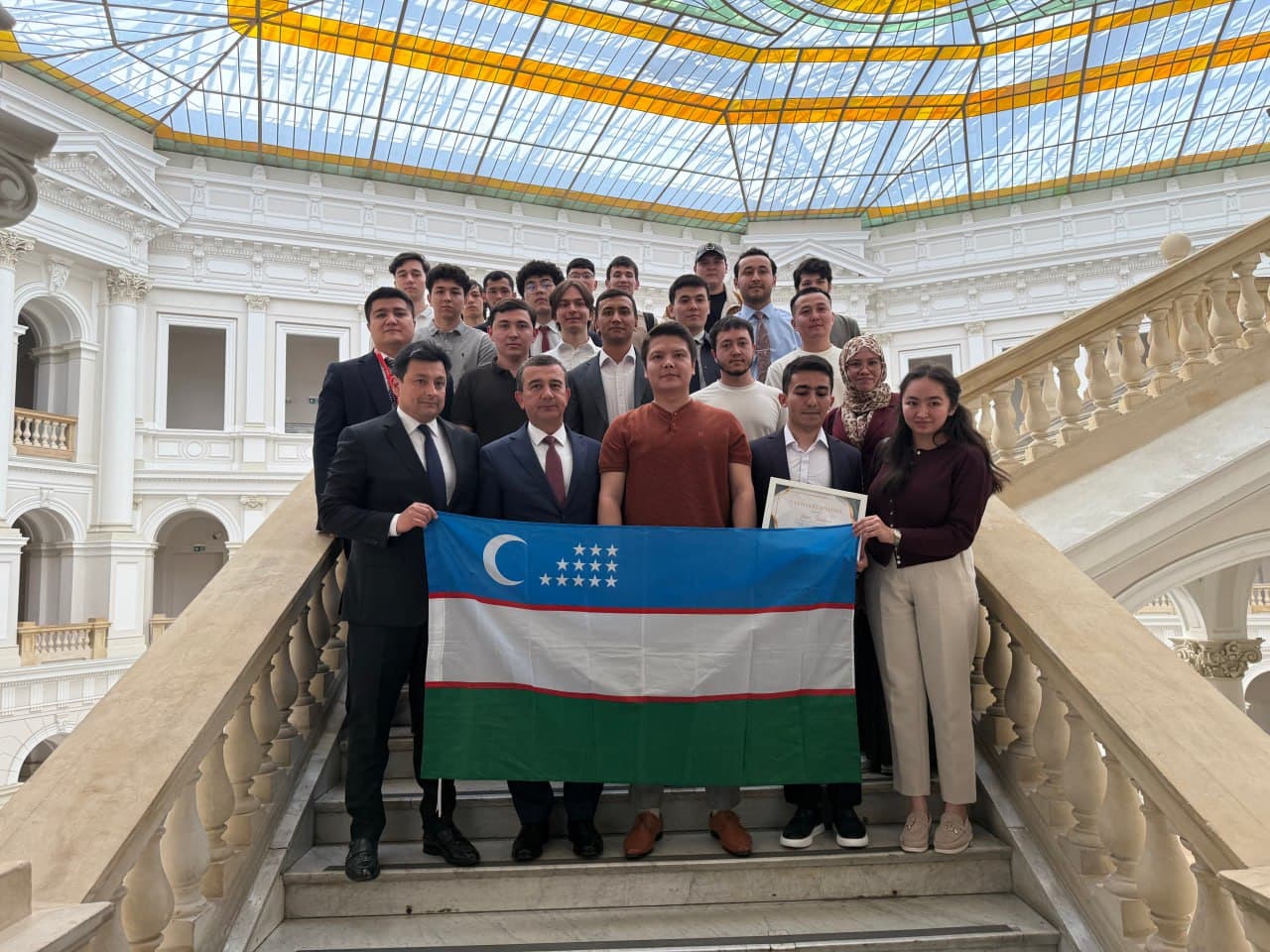 Oʻzbekistonlik talabalar bilan Varshavada uchrashuv boʻlib oʻtdi