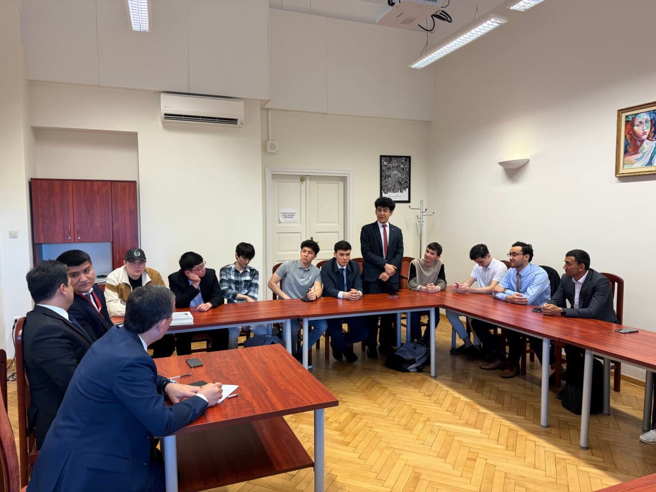 Oʻzbekistonlik talabalar bilan Varshavada uchrashuv boʻlib oʻtdi