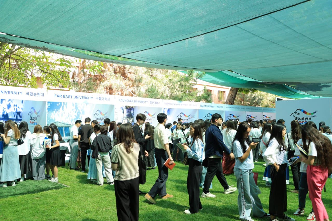 Toshkentda “Koreya Respublikasida taʼlim olish – 2025” koʻrgazmasi ochildi