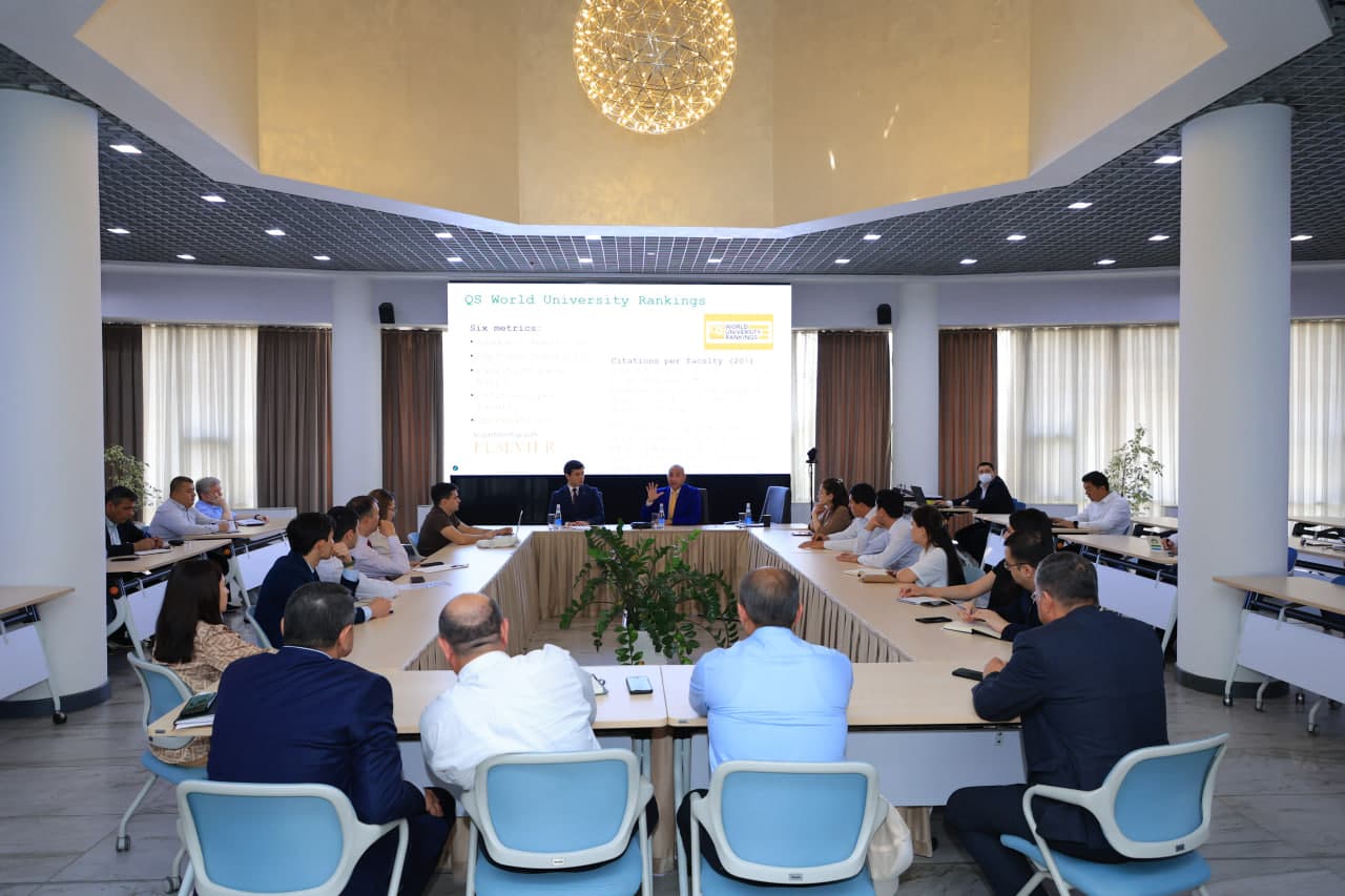 Oliy taʼlimda ilmiy faollik va reytinglarni yuksaltirishga bagʻishlangan seminar