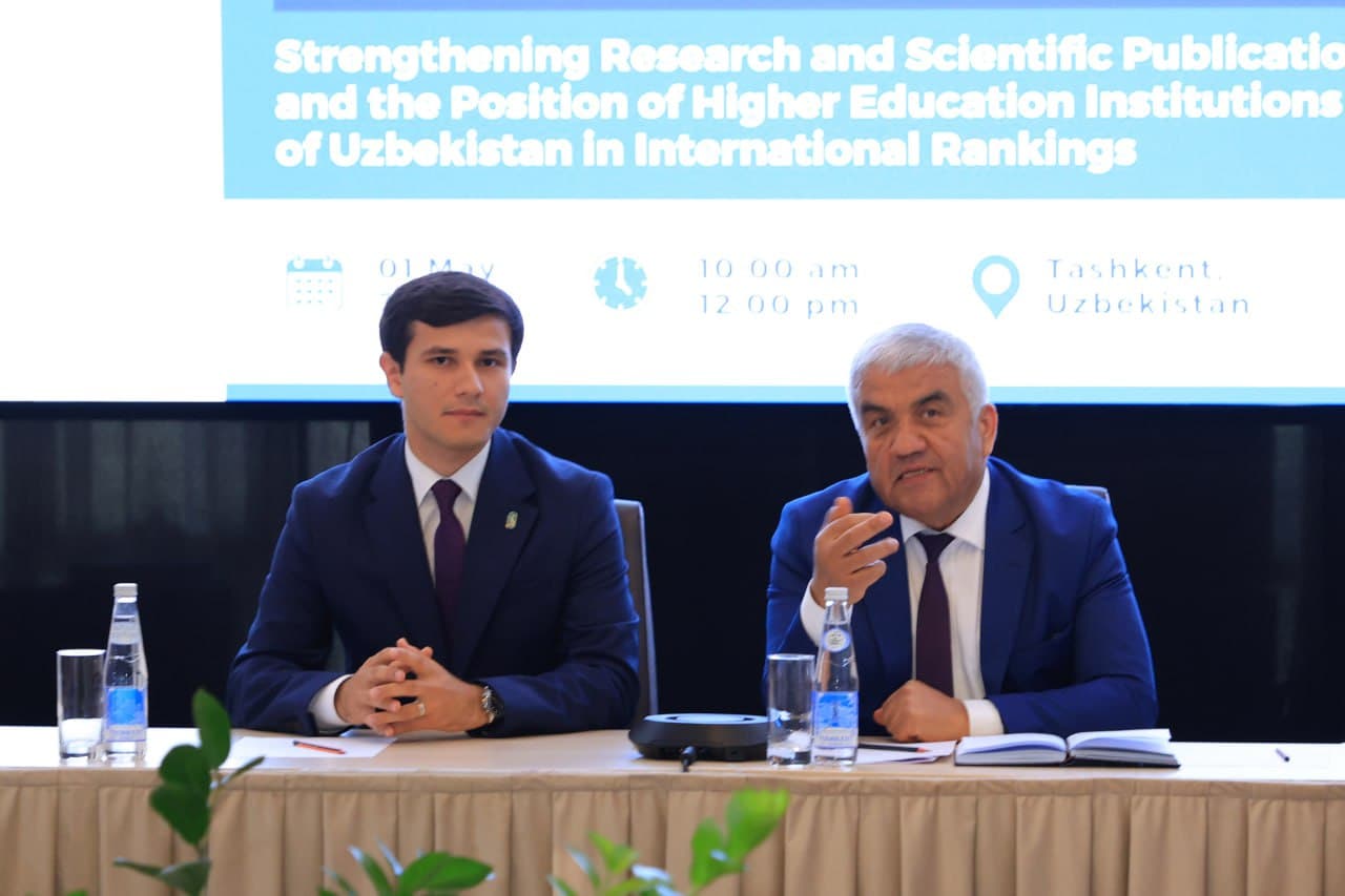 Oliy taʼlimda ilmiy faollik va reytinglarni yuksaltirishga bagʻishlangan seminar
