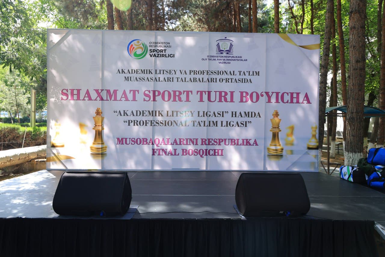 Shaxmat bo‘yicha “Akademik litsey ligasi” va “Professional taʼlim muassasalari ligasi” musobaqalarining g‘olib va sovrindorlari aniqlandi