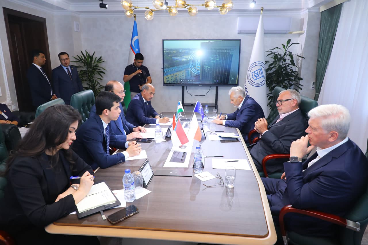 Oliy ta’lim bo‘yicha Xalqaro maslahat kengashi vakillari bilan uchrashuv o‘tkazildi