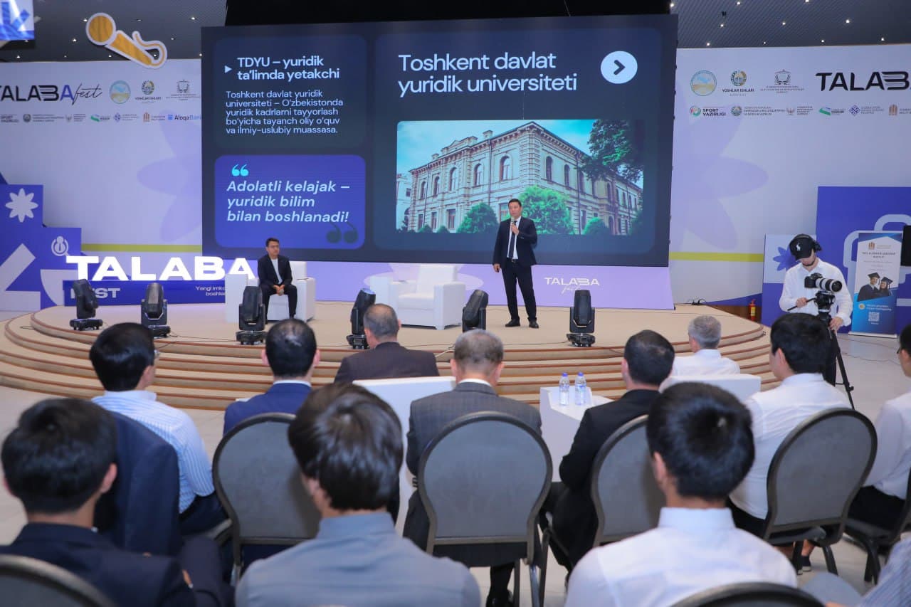 “TalabaExpo–2025” ko‘rgazmasi doirasida nufuzli oliy ta’lim tashkilotlarining taqdimotlari bo‘lib o‘tdi