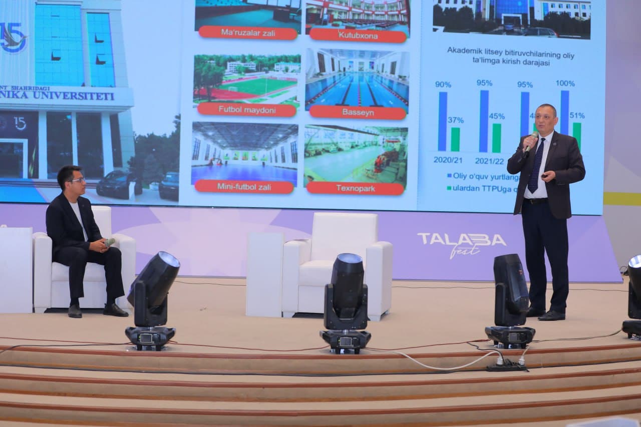 “TalabaExpo–2025” ko‘rgazmasi doirasida nufuzli oliy ta’lim tashkilotlarining taqdimotlari bo‘lib o‘tdi