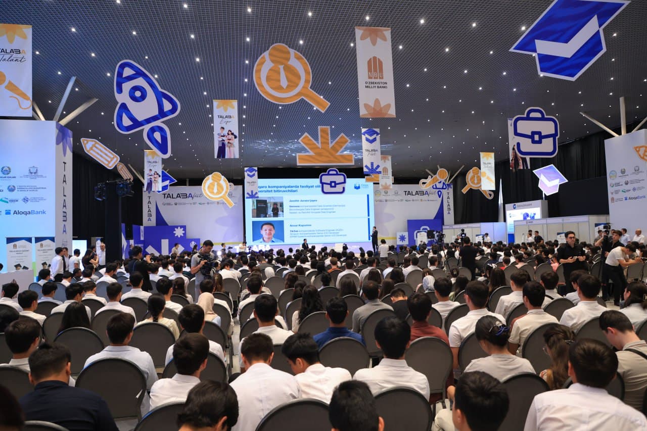 “TalabaExpo–2025” ko‘rgazmasi doirasida nufuzli oliy ta’lim tashkilotlarining taqdimotlari bo‘lib o‘tdi