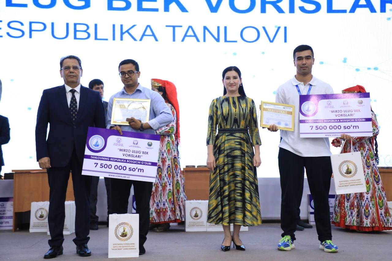 “Mirzo Ulug‘bek vorislari” tanlovi: Respublika bosqichi g‘oliblari tantanali ravishda taqdirlandi