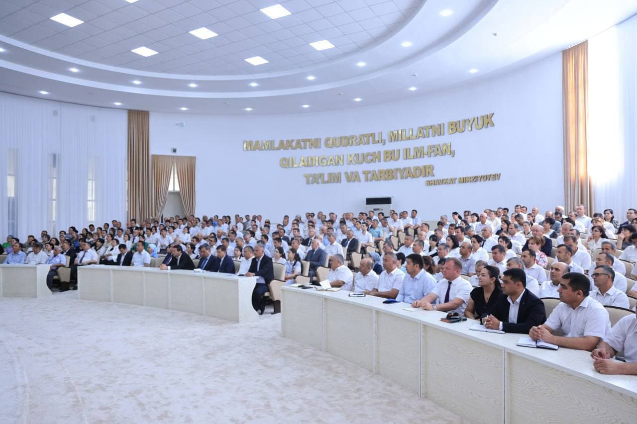 Buxoro davlat texnika universitetida yangi rahbar tanishtirildi