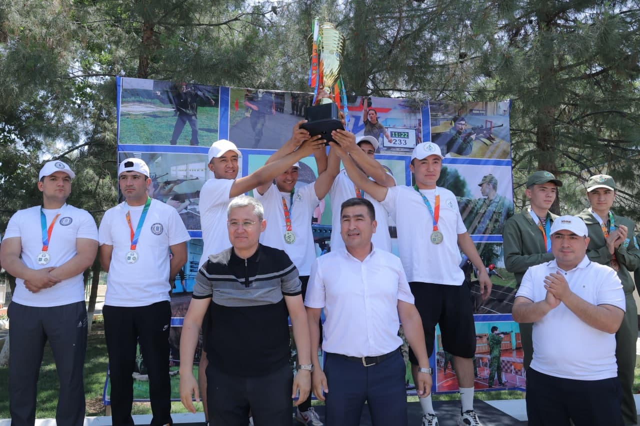 “Oʻq otish sporti” boʻyicha harbiy estafeta musobaqasi g‘olib va sovrindorlari aniqlandi