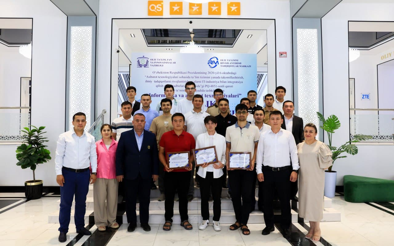 Informatika va axborot texnologiyalari fanidan Respublika olimpiadasi: Boʻlajak IT mutaxassislari TATUda bellashdilar!