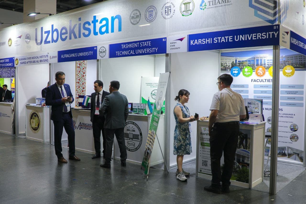 O‘zbekiston oliygohlari “THE Global Sustainable Development Congress”da o‘z pavilonini taqdim etdi