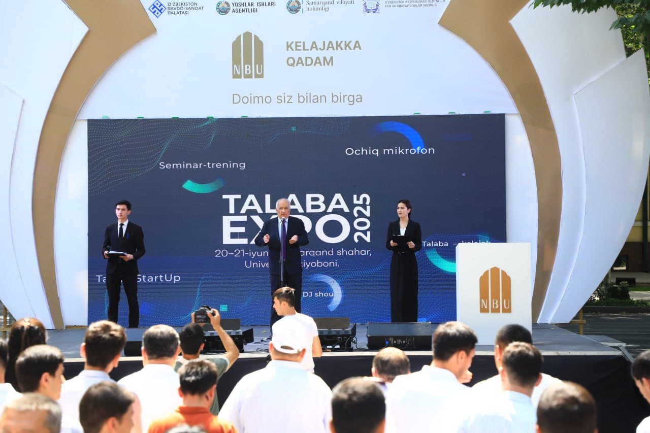 “TalabaExpo – 2025”: Samarqanddagi nufuzli oliygohlar taqdimot o‘tkazdi, bitiruvchilarga diplomlar tantanali topshirildi