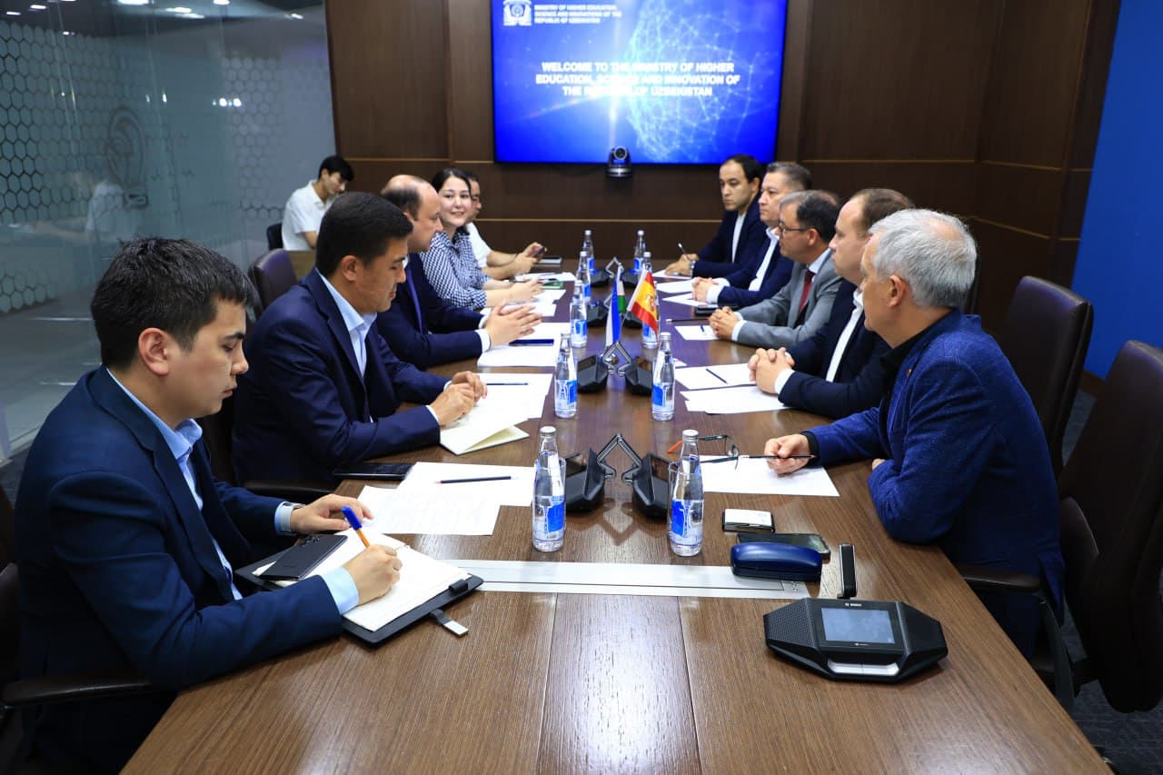 O‘zbekiston va Ispaniya o‘rtasida oliy ta’lim sohasidagi hamkorlik rivojlanmoqda