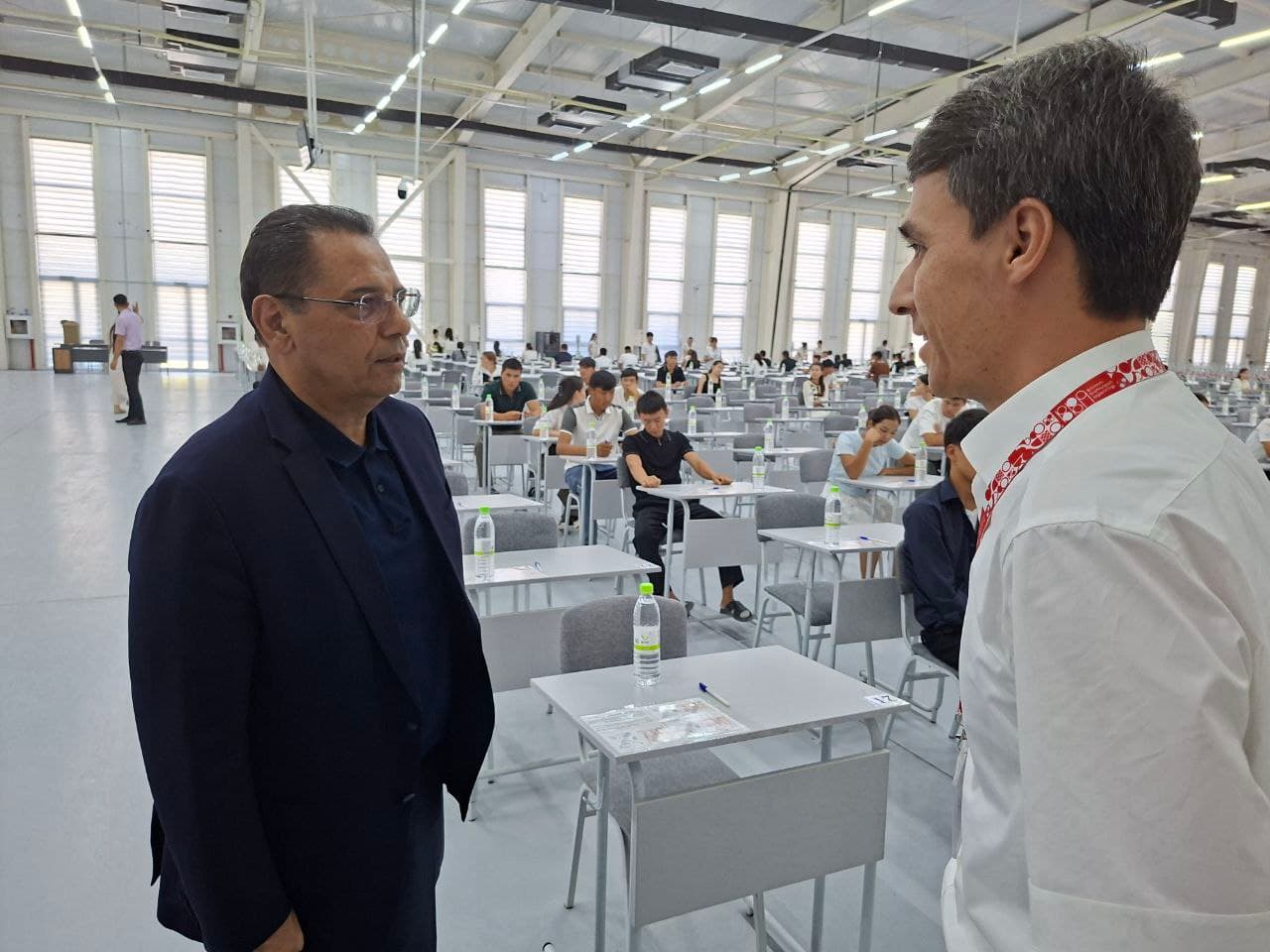 Vazir Nukus shahridagi test sinovlari jarayoni va politexnikum faoliyati bilan yaqindan tanishdi