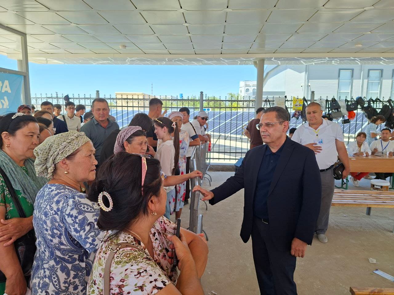 Vazir Nukus shahridagi test sinovlari jarayoni va politexnikum faoliyati bilan yaqindan tanishdi