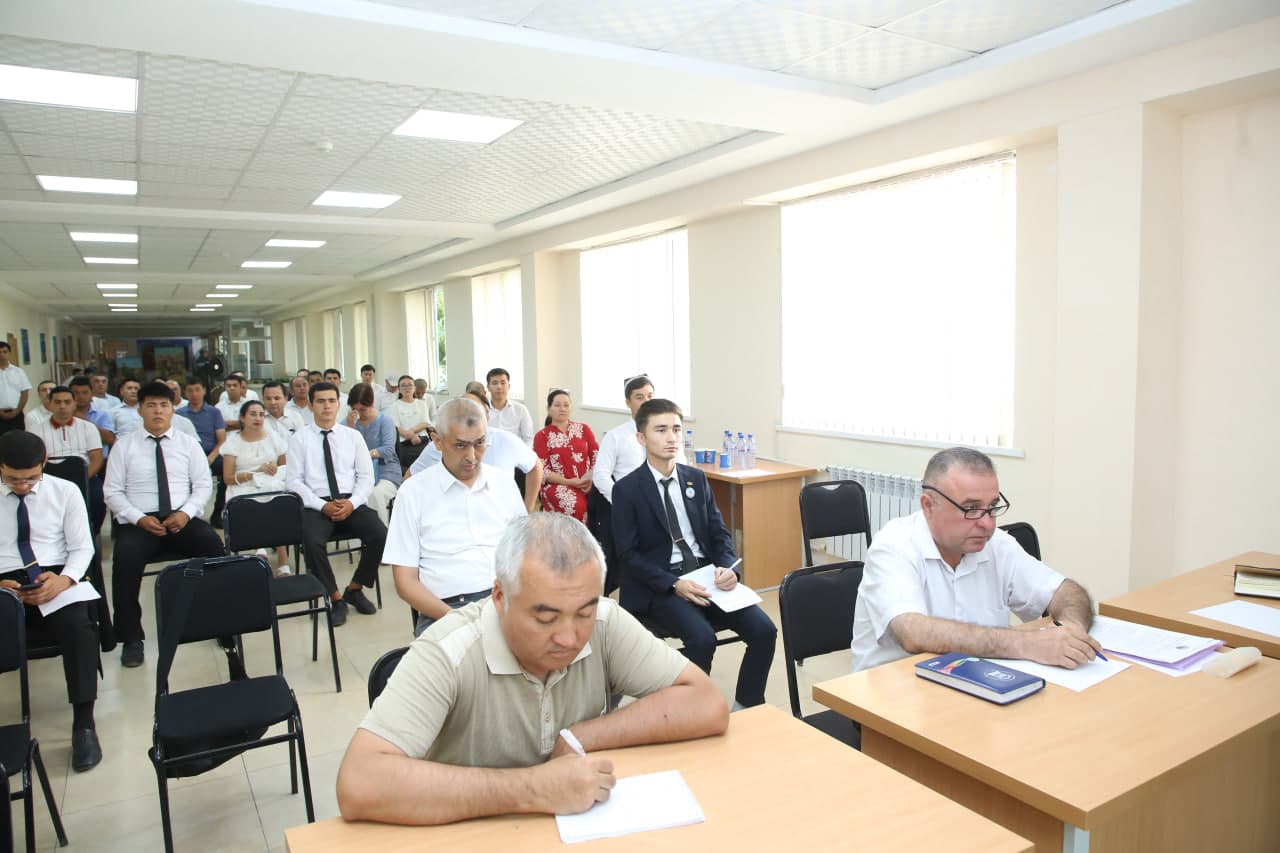 Oliy taʼlim, fan va innovatsiyalar vaziri Guliston davlat universitetida sayyor qabul oʻtkazdi