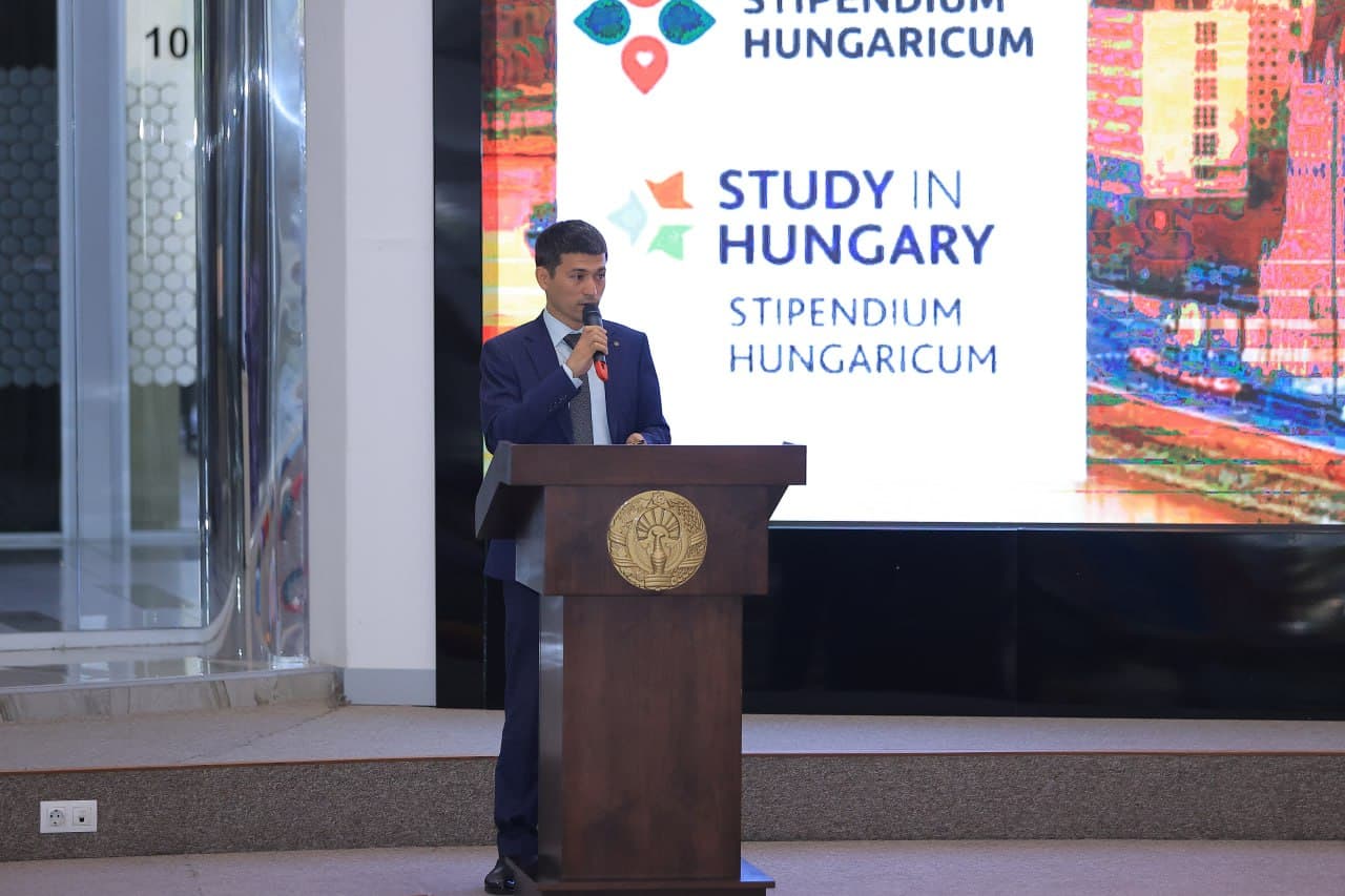 “Stipendium Hungaricum” dasturining 2025/2026-o‘quv yilgi stipendiatlari bilan uchrashuv bo‘lib o‘tdi
