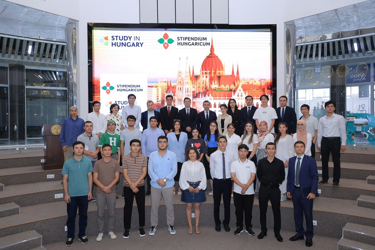 “Stipendium Hungaricum” dasturining 2025/2026-o‘quv yilgi stipendiatlari bilan uchrashuv bo‘lib o‘tdi