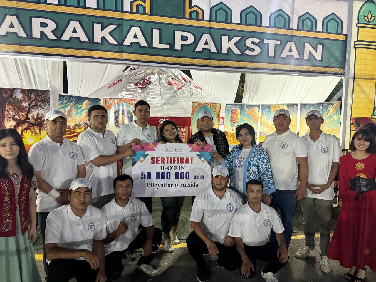 Parkent tumanidagi xalqaro “Uzum sayli” festivalida oliy ta’lim muassalari faol ishtirok etdi