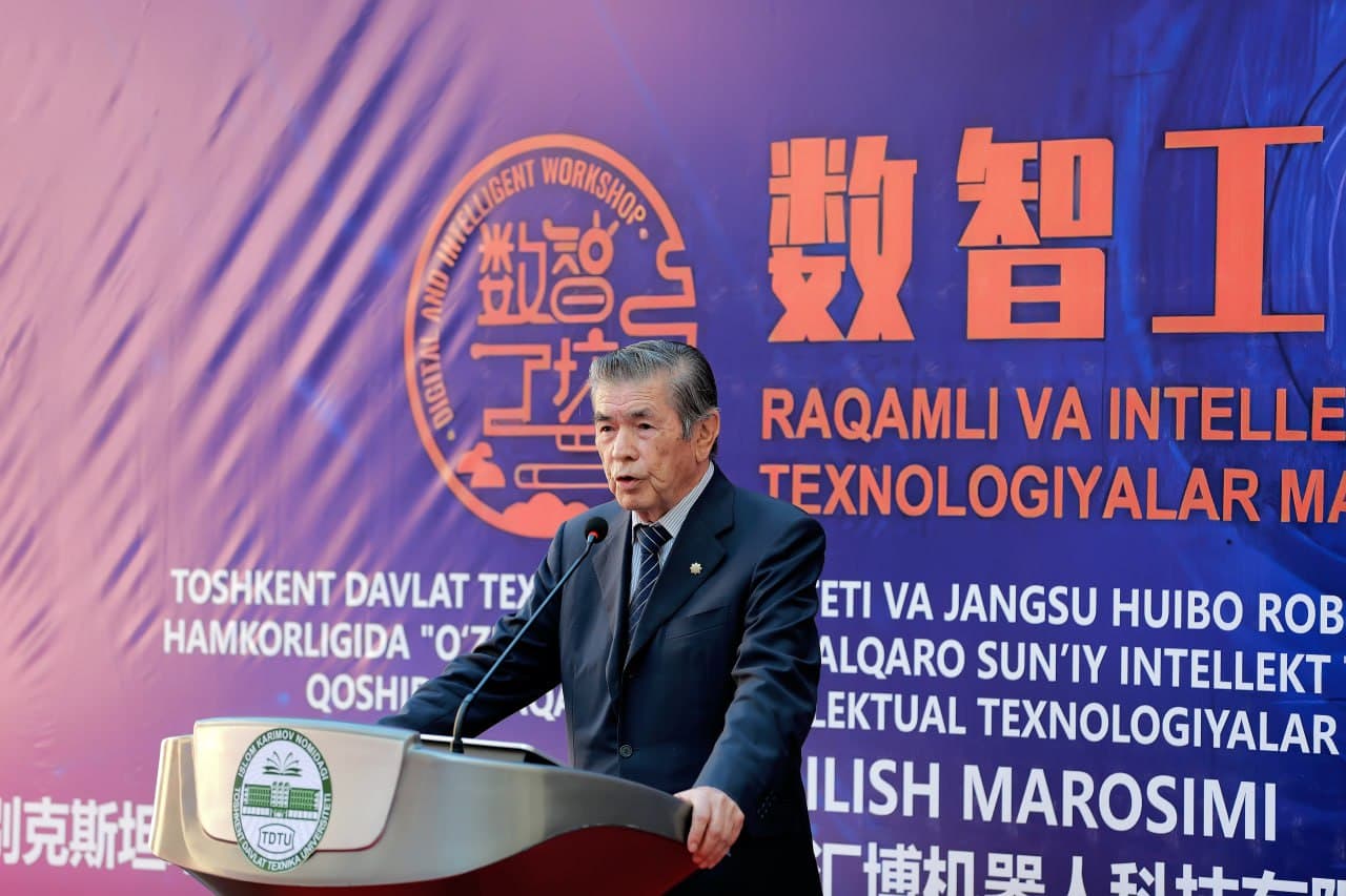 Toshkent davlat texnika universitetida “Raqamli va intellektual texnologiyalar ustaxonasi” ochildi