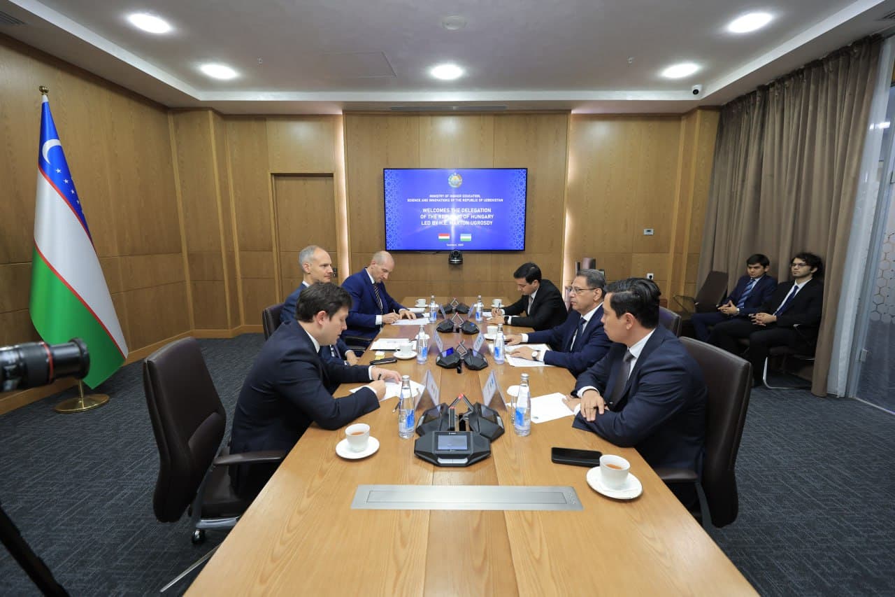 Oʻzbekiston va Vengriya oliy taʼlim, fan va innovatsiyalar sohasida hamkorlikni rivojlantirmoqda