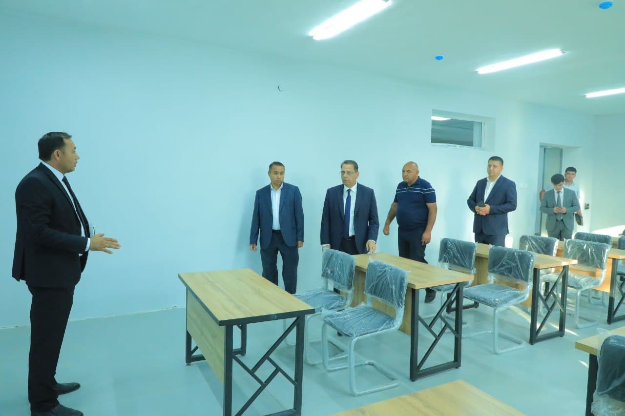 Xalqaro ta’lim dasturi joriy etilgan politexnikum faoliyati o‘rganildi