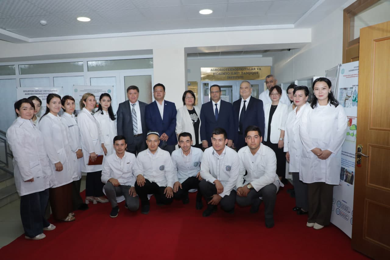 Sirdaryoda oziq-ovqat xavfsizligi bo‘yicha qo‘shma ilmiy laboratoriya tashkil etildi