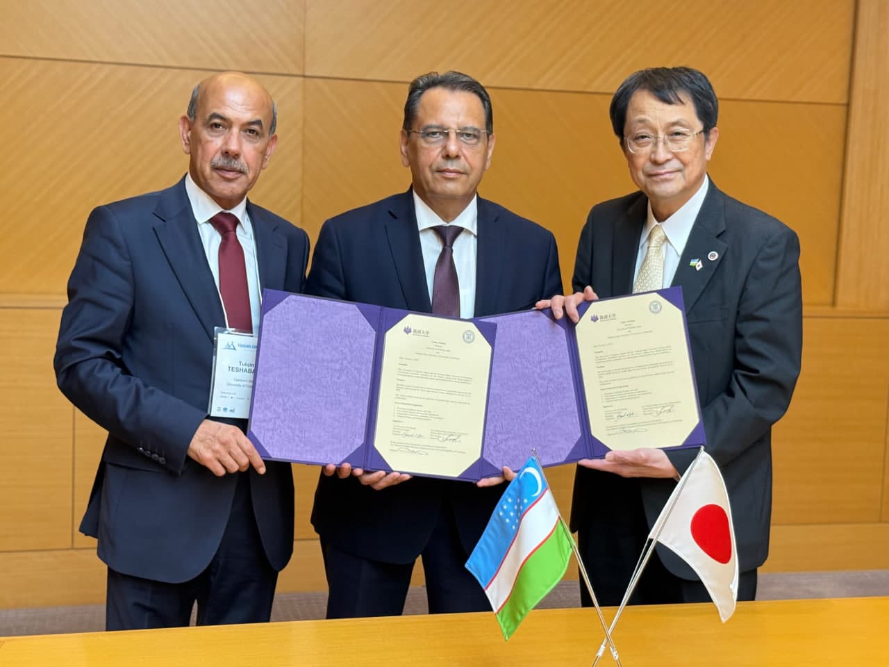 TDIU va Sukuba universiteti o‘rtasida hamkorlik yo‘lga qo‘yildi