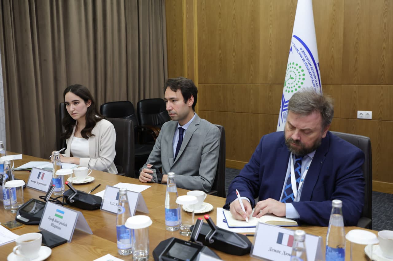 Fransiya bilan oliy va kasbiy ta’lim sohasidagi hamkorlik masalalari muhokama qilindi