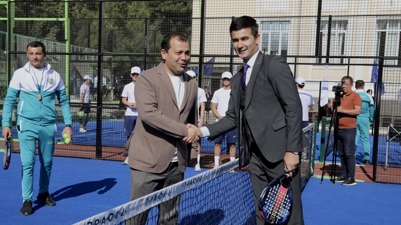 “Bo‘lajak yosh muhandislar” olimpiadasi g‘oliblari taqdirlandi va yangi “Padel” korti ochildi