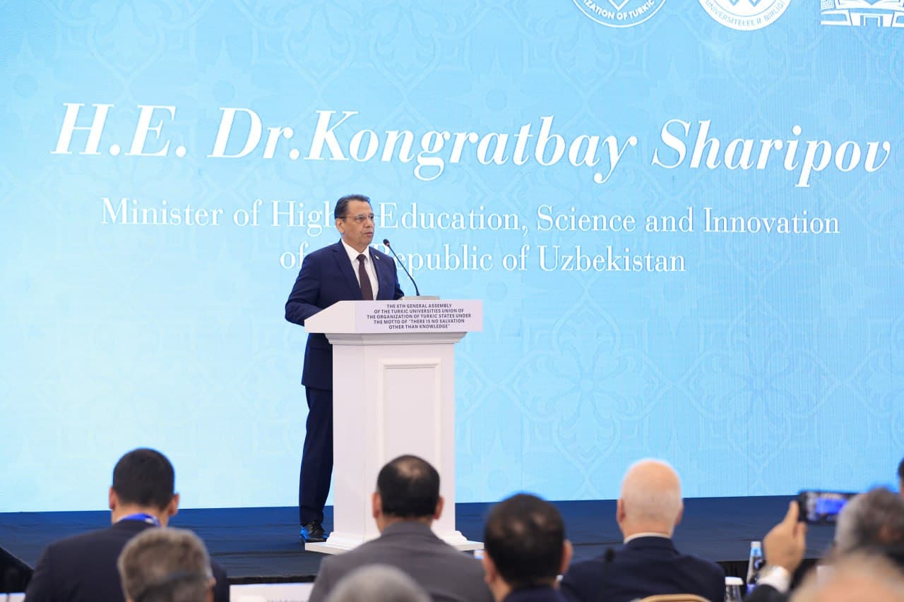Toshkentda Turkiy universitetlar ittifoqining 8-Bosh Assambleyasi boshlandi