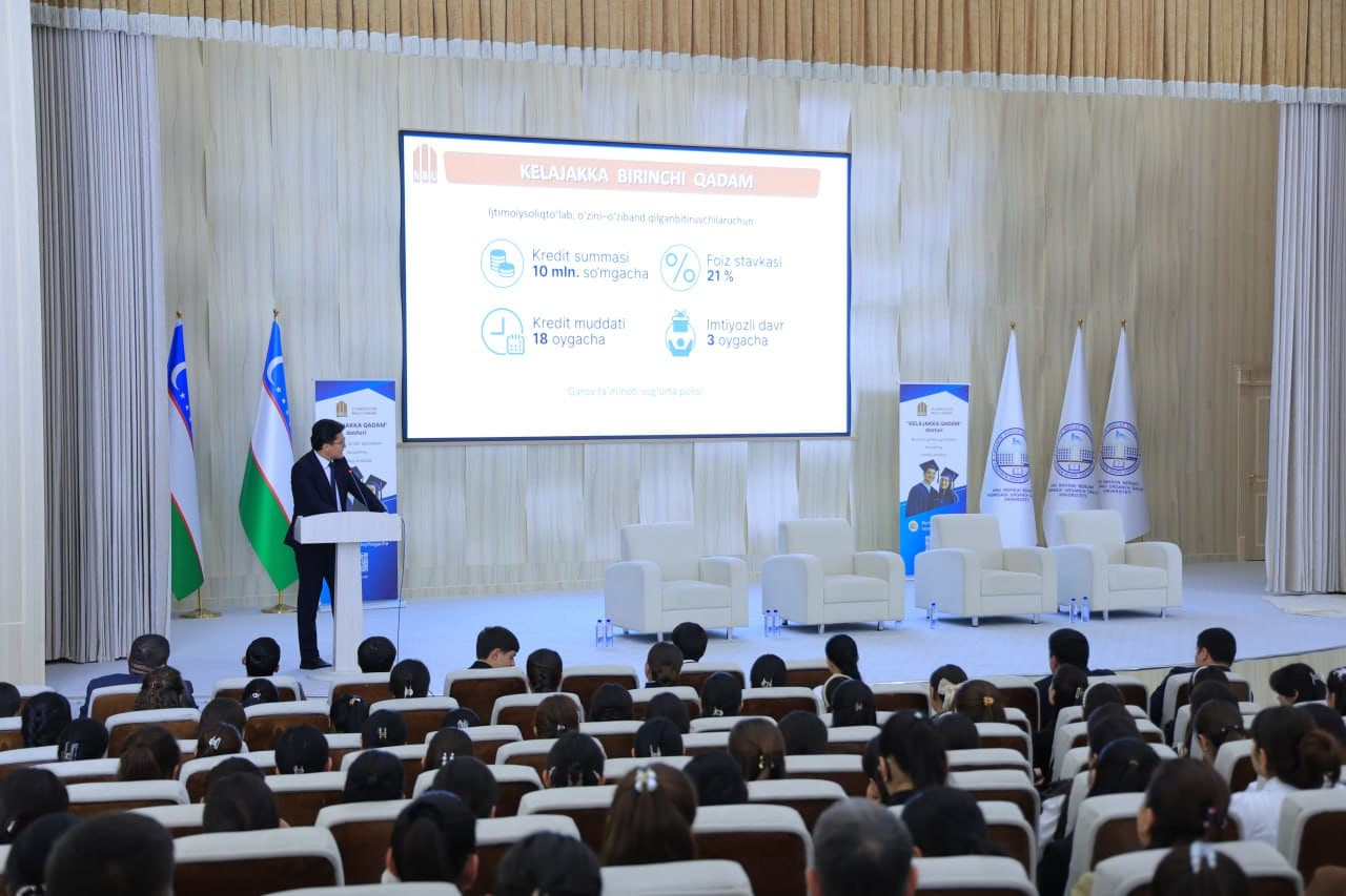 Urganchda “Talaba Expo – 2025” doirasida seminar-trening va loyihalar taqdimotlari bo‘lib o‘tdi. Startaplar moliyalashtirildi