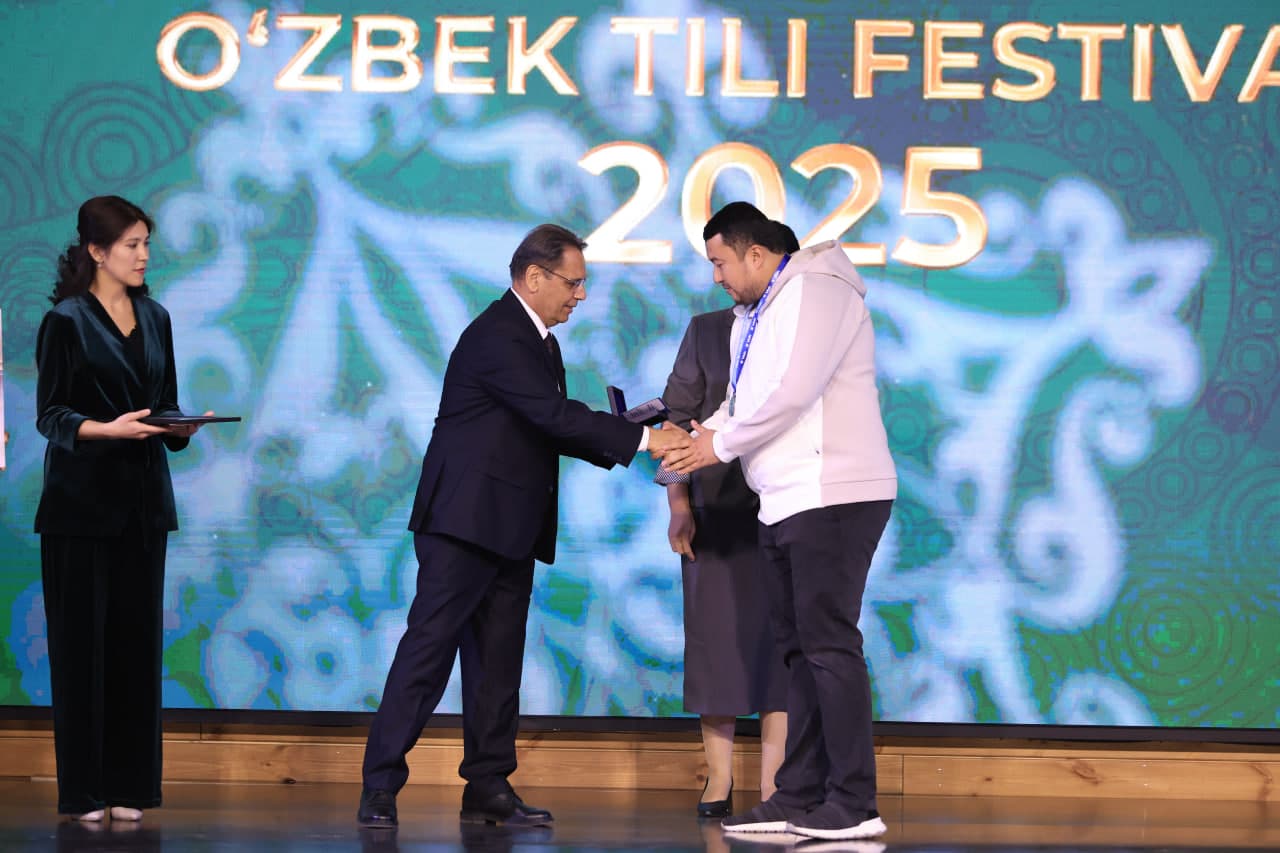 “E voh–2025” o‘zbek tili va adabiyoti olimpiadasi hamda “O‘zbek tili bayrami” festivali bo‘lib o‘tdi