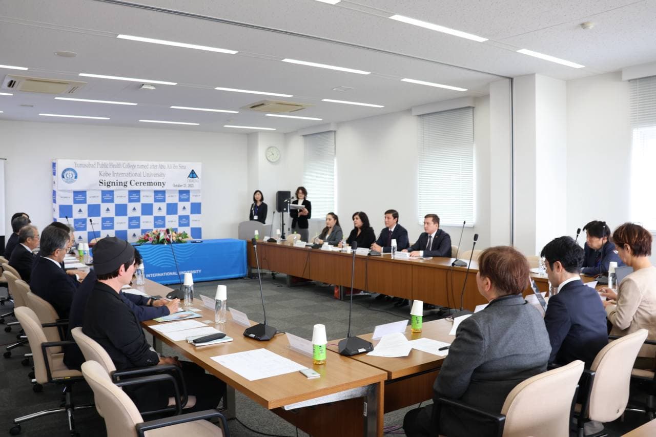 Yunusobod tumani Abu Ali ibn Sino nomidagi jamoat salomatligi texnikumi o‘quvchilari Yaponiyada amaliyot o‘taydilar