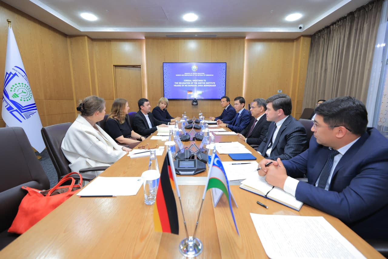 New Projects to Be Implemented in Cooperation with the Goethe-Institut to Promote German Language Learning and Vocational Education in Uzbekistan